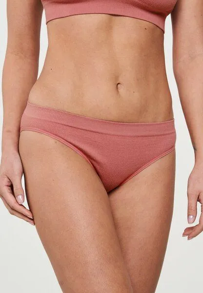 recolution Damen Rib Slip aus Bio-Baumwollmix - WILLOW - recolution, Rasberry cream (rot), – Produktbild 4 von 4