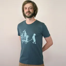 Spangeltangel Spangeltangel T-Shirt "Boxenbernd", Biobaumwolle, nachhaltig, Musik, Herren – Produktbild 1 von 1