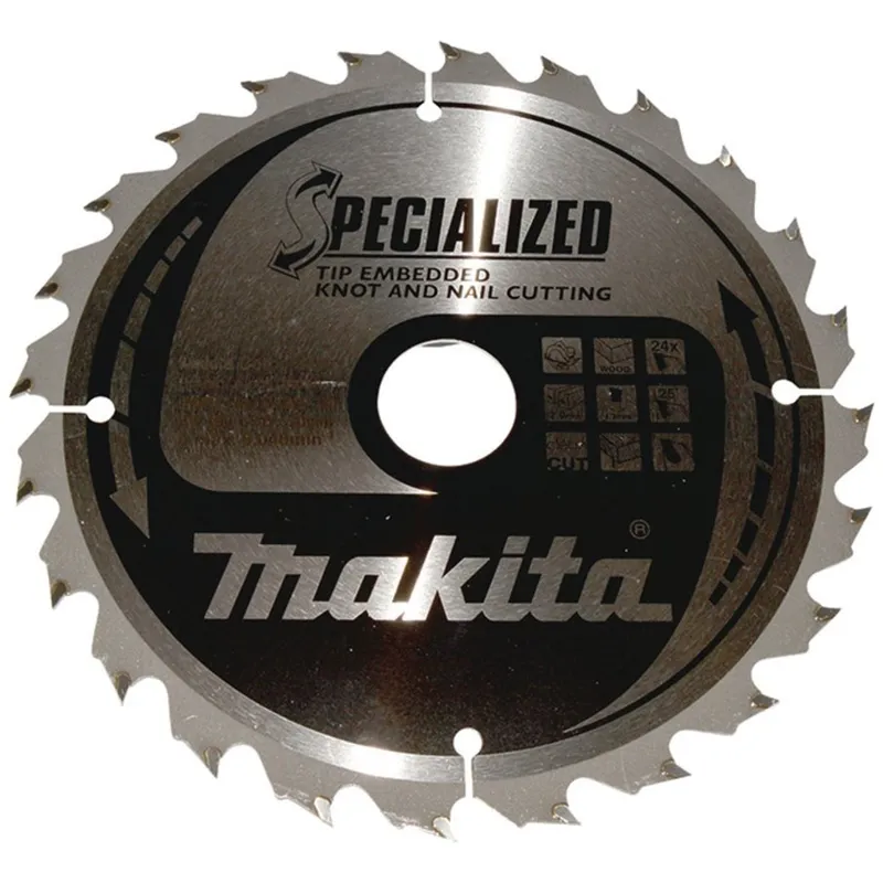 Makita Makita Sägeblatt SPECIALIZED "B-33118" 190x30x24Z – Produktbild 2 von 2