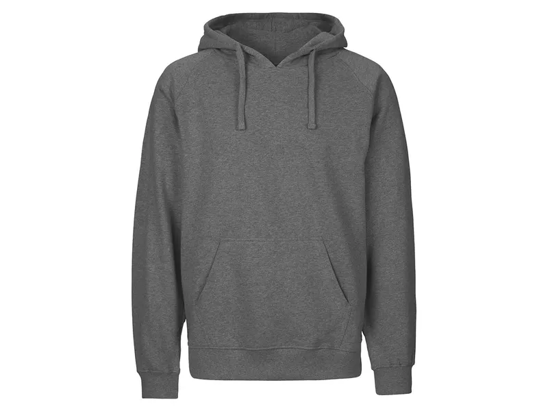 Neutral Neutral® Unisex / Herren College Hoodie Hoody Kapuzenpullover Kapuzenpulli Neue Farben, Dunkelgrau melange, – Produktbild 1 von 5