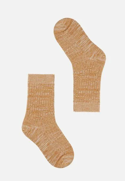 recolution Socken aus Bio-Baumwoll Mix - TIPU MOULINE - recolution, Caramel (braun), – Produktbild 1 von 1