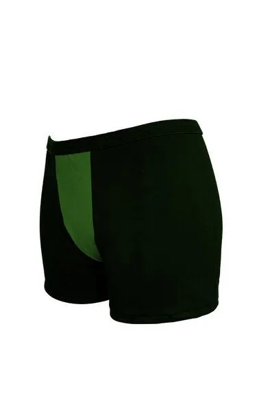 Golden Circle Clothing Golden Circle Clothing Boxershorts für AFAB-Menschen mit Biogummi, Schwarz-grün, – Produktbild 3 von 4