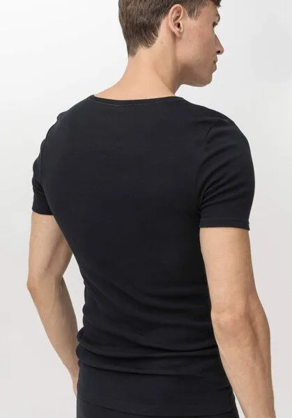 hessnatur hessnatur T-Shirt PURE COTTON aus reiner Bio-Baumwolle, Schwarz, – Produktbild 4 von 4