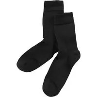 grödo Feine Socke Bio-Baumwolle schwarz Gr.43-44, Schwarz, – Produktbild 1 von 1
