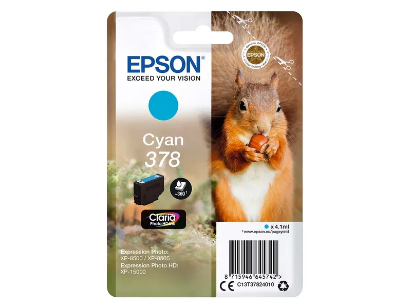 Epson Epson Tintenpatrone 378 cyan – Produktbild 1 von 1
