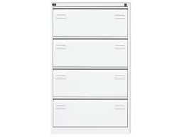 BISLEY Light BISLEY Light Hängeregistraturschrank 4S 2b verkehrsweiß – Produktbild 1 von 1