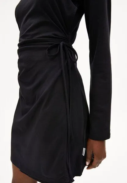 ARMEDANGELS ARMEDANGELS CEETAA Damen Jerseykleid aus Bio-Baumwoll Mix, Black, – Produktbild 3 von 4