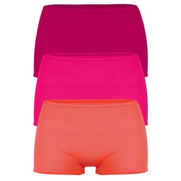 Frija Omina Frija Omina 3er Bio-Panties Set, Beere-koralle-pink (mehrfarbig, – Produktbild 1 von 2
