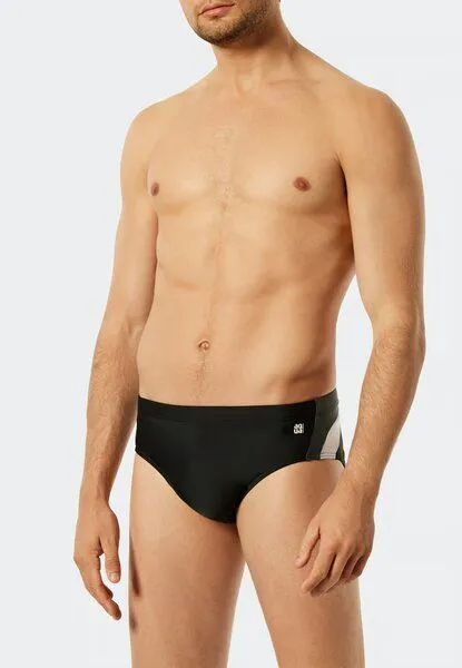 Schiesser Schiesser Badehose | recycelt | Nautical Active, Schwarz, – Produktbild 1 von 3