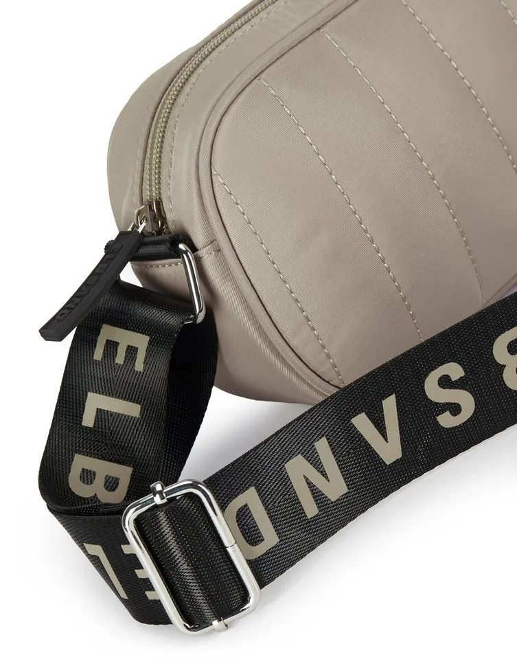 Elbsand Elbsand Umhängetasche Minibag, Crossbody Bag, Damentasche, Schultertasche, Handtasche Damen zum Umhängen aus weichem Material mit Steppung VEGAN, Beige, – Produktbild 5 von 5