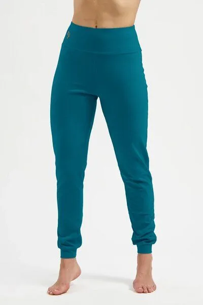 Urban Goddess Urban Goddess Oba Yoga-Hose mit Taschen, Riverstone (petrolblau), – Produktbild 1 von 3