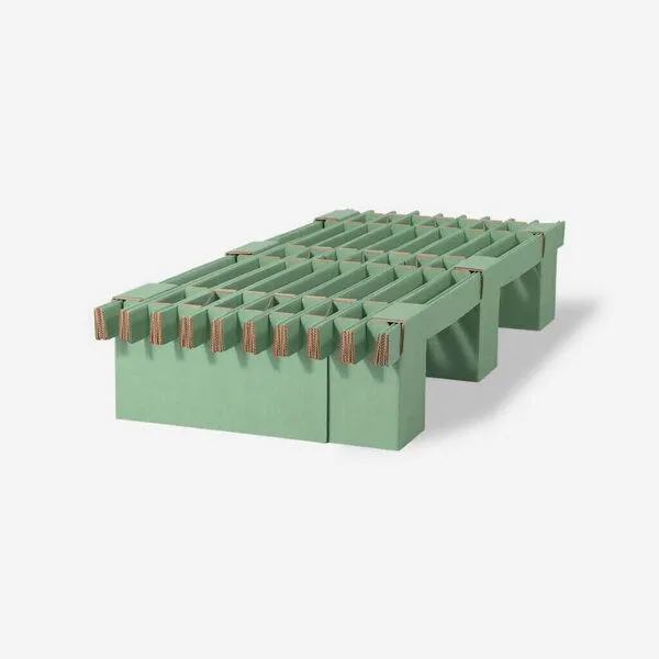ROOM IN A BOX ROOM IN A BOX GRID Bett, Salbei, – Produktbild 1 von 4