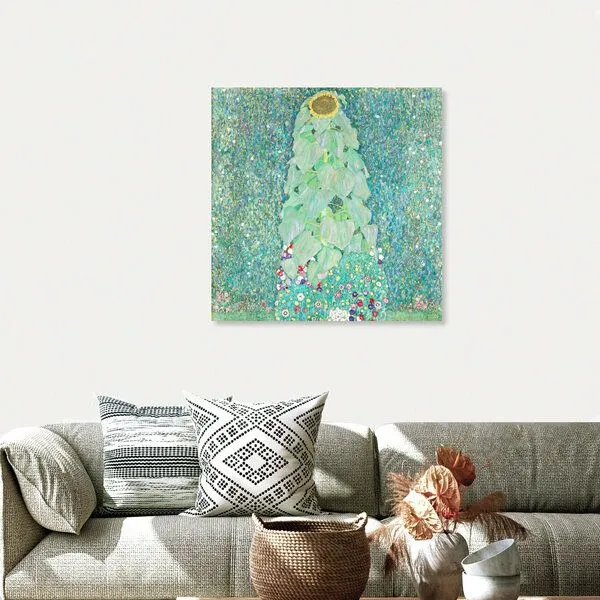 Photocircle Photocircle Poster / Leinwandbild - Gustav Klimt: Sonneblume – Produktbild 4 von 4