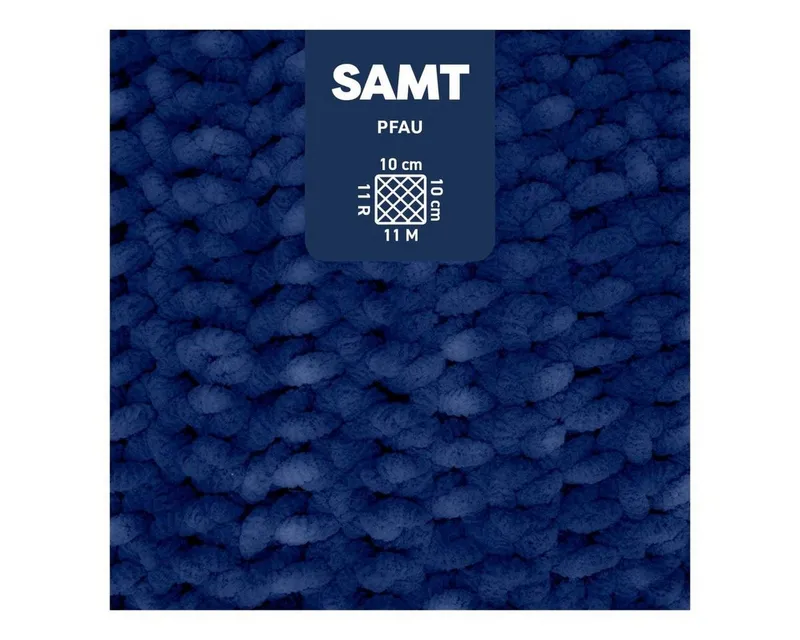 myboshi Samt, 100% Polyester Häkelwolle, Pfau, – Produktbild 1 von 2