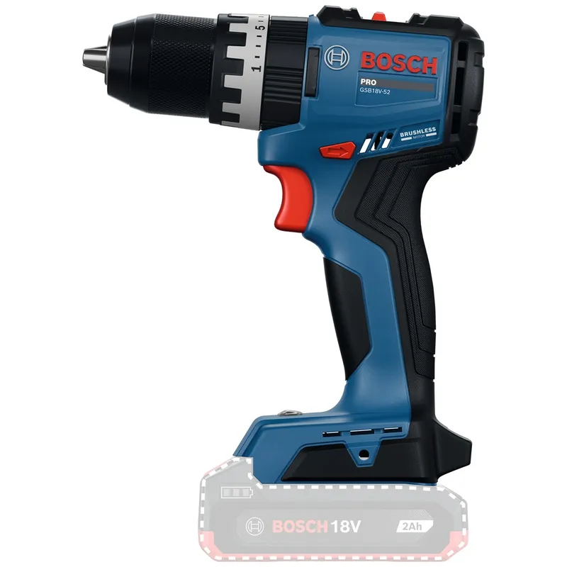 Bosch Professional Bosch Professional Bosch Akku-Schlagbohrschrauber GSB18V-52, Karton – Produktbild 1 von 1