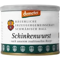 Bäuerliche Erzeugergemeinschaft Schwäbisch Hall Bäuerliche Erzeugergemeinschaft Schwäbisch Hall Bio-Schinkenwurst, 200 g – Produktbild 1 von 1