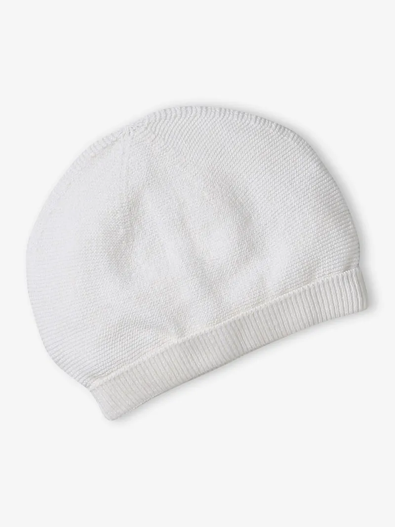 Vertbaudet Baby Set mit Mütze, Weiß, – Produktbild 2 von 4