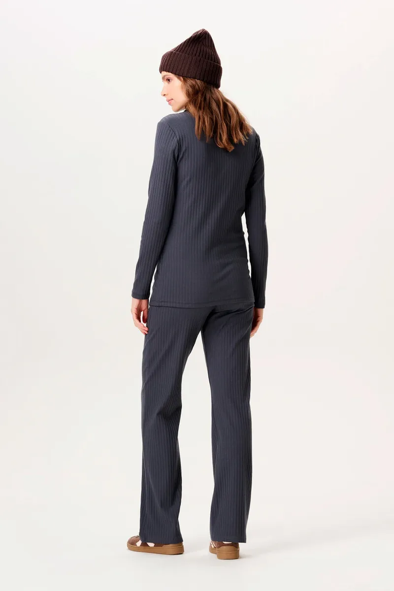 Noppies Maternity Noppies Maternity Casual Hose Wide Leg, Grau, – Produktbild 2 von 3