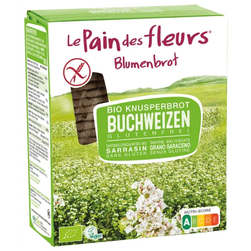 Blumenbrot Blumenbrot Buchweizen bio (150g) – Produktbild 1 von 1