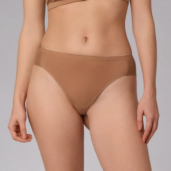 comazo comazo Brasil-Slip aus Baumwolle und Micromodal, Biscotti, – Produktbild 1 von 4