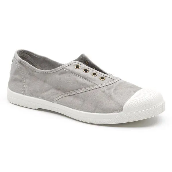 Natural World Natural World Vegan Damen Sneaker washed - Old Lavanda, Grau (gris), – Produktbild 1 von 2