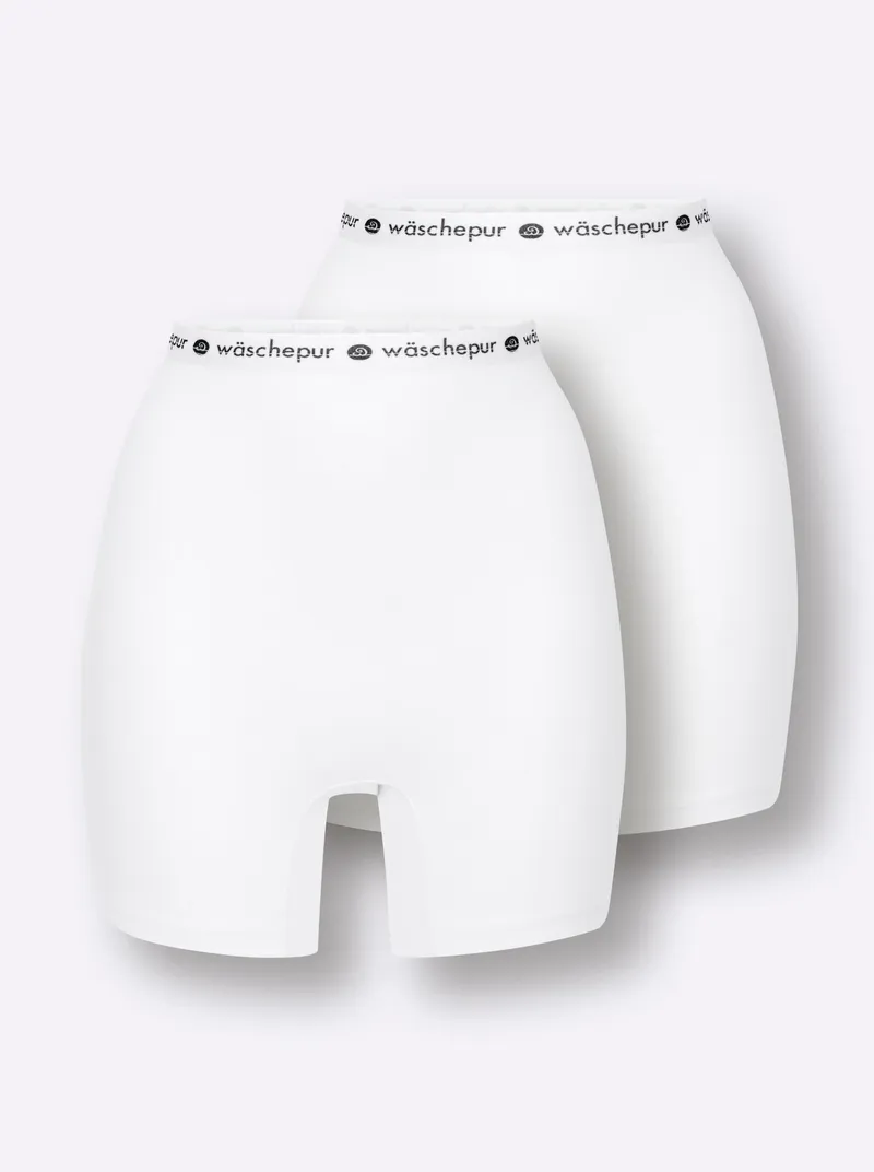 wäschepur Longpanty weiß, Weiß, – Produktbild 2 von 2