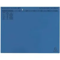 Exacompta 25 Exacompta Hängehefter "Exaflex Standard", 320 g/m², mit 1 Abheftvorrichtung, blau – Produktbild 1 von 1