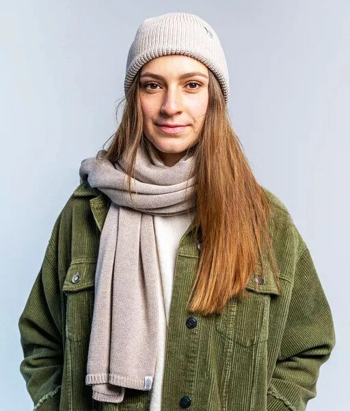 obumi obumi Mütze aus Bio Baumwolle, Beige melange, – Produktbild 1 von 4