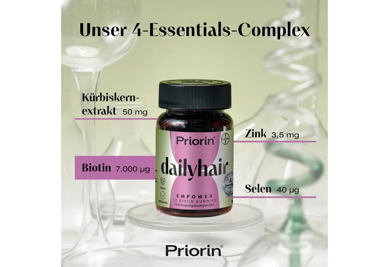 Priorin Priorin dailyhair EMPOWER Gummies, 30 St., 81.0 g – Produktbild 3 von 5