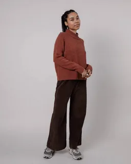 Brava Fabrics Brava Fabrics Perkins Wool Cropped Sweater Spice – Produktbild 1 von 1