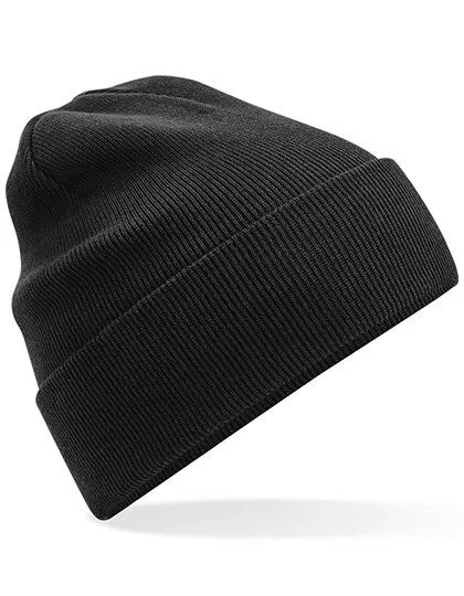 Beechfield Beechfield Damen / Herren Beanie Mütze Wintermütze Strickmütze, Schwarz, – Produktbild 2 von 3