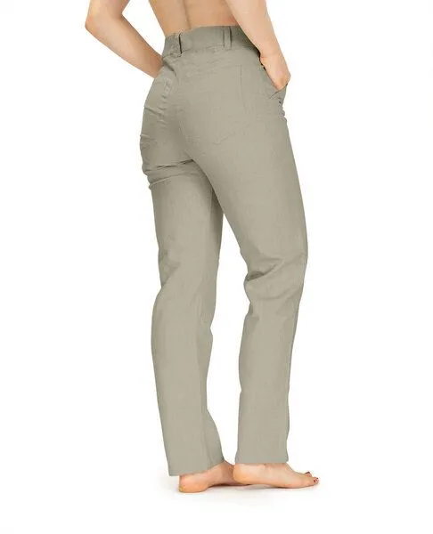 SCHAZAD Leinenhose APPROVAL-SLIM von SCHAZAD, Oliv, – Produktbild 1 von 3
