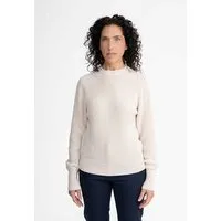 MELA Strickpullover Style GAURI | von MELA | Fairtrade & GOTS zertifiziert, Cream melange, – Produktbild 1 von 1