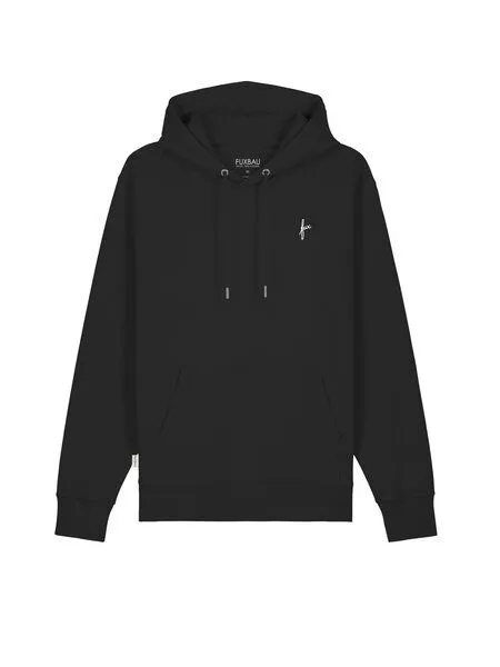 FUXBAU FUXBAU fux Hoodie, Schwarz, – Produktbild 1 von 4