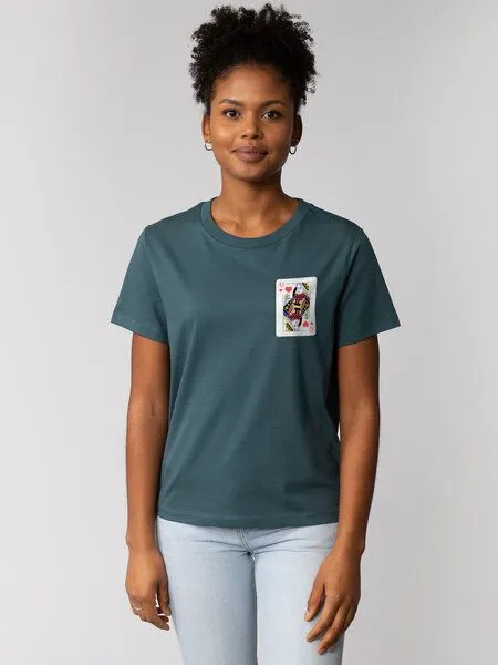 watapparel watapparel T-Shirt Frauen Königin der Herzen, Stargazer, – Produktbild 2 von 2