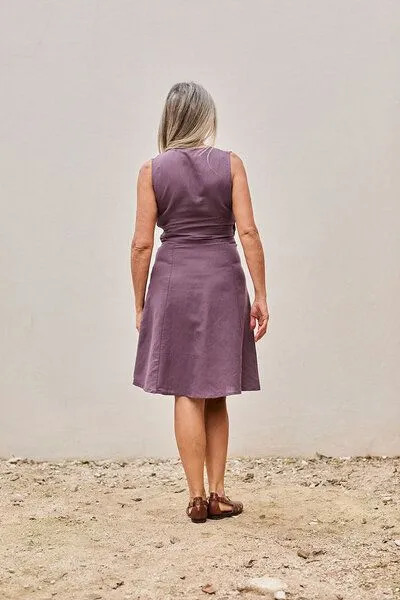 TIRALAHILACHA TIRALAHILACHA Fara Dress, Lila, – Produktbild 2 von 3