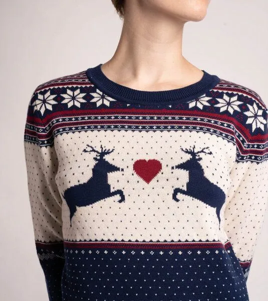 Gary Mash GARY MASH Strickpulli Lamona Holy Moly aus Biobaumwolle, Blau, – Produktbild 4 von 4