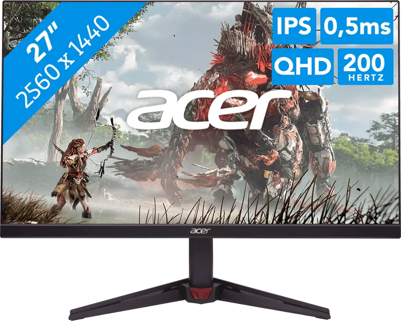 Acer Acer Nitro VG270UX, Schwarz, – Produktbild 1 von 1