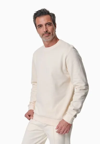 ORGANICATION ORGANICATION SCOTT | Sweatshirt aus Bio-Baumwolle, Off white, – Produktbild 3 von 4