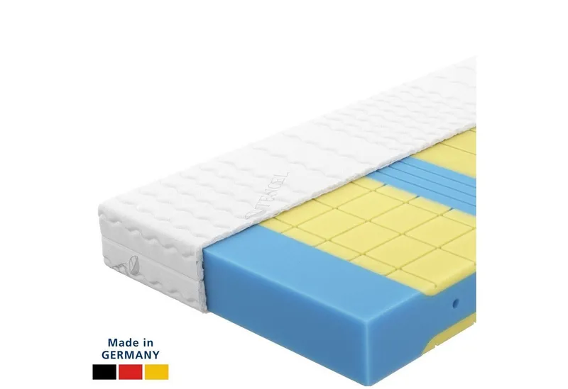 Kaltschaummatratze Premium 7-Zonen Matratze Kaltschaum, Anpassungsfähig & Druckentlastend, AM Qualitätsmatratzen, 19 cm hoch, 80x200 cm – Produktbild 1 von 5