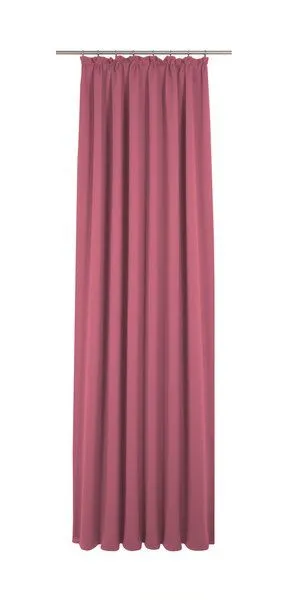 Nature by Adam Nature by Adam Vorhang aus 100% Bio-Baumwolle - Made in Germany - Uni Collection, Pink, – Produktbild 2 von 7