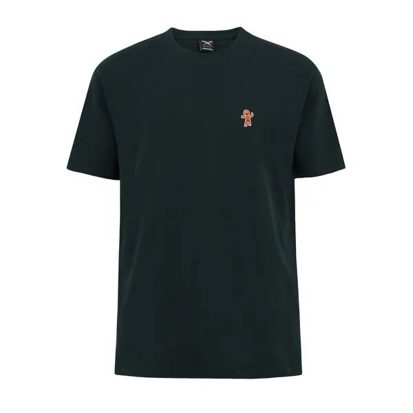 Iriedaily Iriedaily Cookieman Emb Tee, Nightforest (grün), – Produktbild 1 von 3
