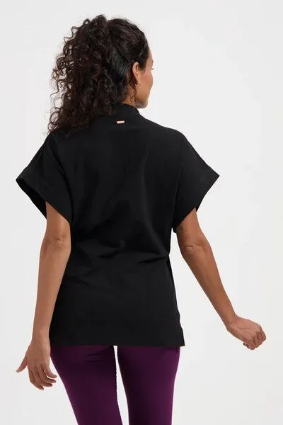 Urban Goddess Urban Goddess Yumea Yoga Top, Onyx black (schwarz), – Produktbild 2 von 4