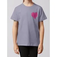 watabout.kids watabout.kids T-Shirt Kinder Pink Heart, Lavender, – Produktbild 1 von 1