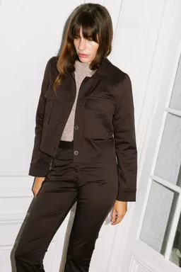 Avani Avani Damen vegan Jacke Dahlia Braun – Produktbild 1 von 1