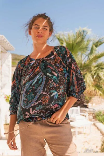 WiDDA berlin WiDDA berlin MILA Bluse mit Paisley Print aus ECOVERO – Produktbild 1 von 4
