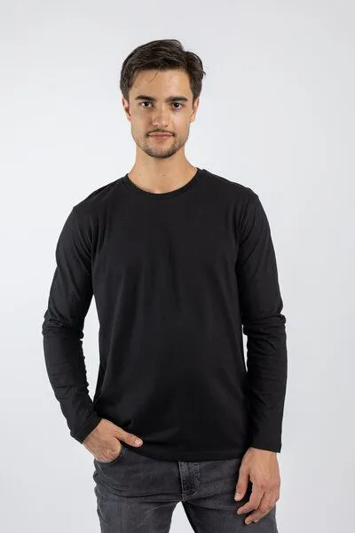 TORLAND TORLAND Herren Longsleeve SHUFFLER, Schwarz, – Produktbild 2 von 4