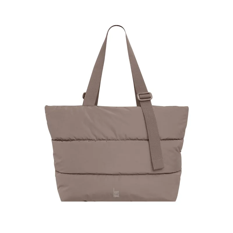 GOT BAG GOT BAG Puffer Tote Bag monochrome oyster, Brown, – Produktbild 1 von 1