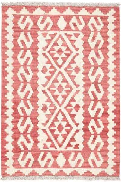 Rugtales Kelim Gashgai Mehrfarbig „Rugtales“ aus Schurwolle, 86x124 cm, Beige, – Produktbild 3 von 4