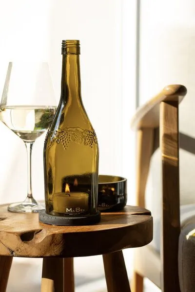 MaBe MaBe WINDLICHT Weinrebe - wunderbare & nachhaltige Geschenkidee, Schwarz, – Produktbild 2 von 3